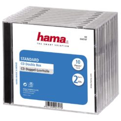 Hama CD-Doppel-Leerhülle Standard