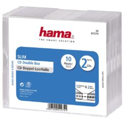 Hama CD-Leerhülle Slim Double