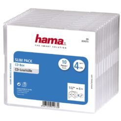 Hama CD-Leerhülle Slim Pack 4
