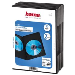Hama DVD-Doppel-Leerhülle Slim