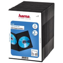 Hama DVD-Doppel-Leerhülle Slim