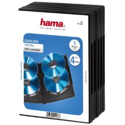 Hama DVD-Leerhülle Quad Box