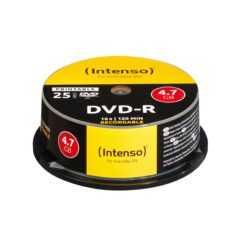 Intenso DVD-R 4.7GB 60x 25er-Pack Printable DVD-Rohlinge