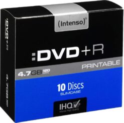 Intenso DVD+R 4.7GB 16x 10er-Pack DVD-Rohlinge