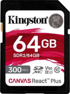 Kingston Canvas React Plus SD 64GB Speicherkarte (64 GB