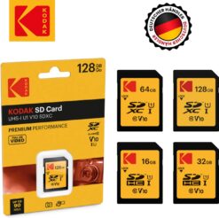 Kodak microSD 16GB 32GB 64GB 128GB SD-Karte 4K U3 V30 Speicherkarte (64 GB SD-Karte GB)