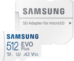 Samsung EVO Plus (2024) inkl. SD-Adapter Speicherkarte (512 GB