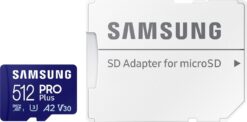 Samsung PRO Plus + microSDXC-Adapter Speicherkarte (512 GB