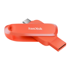 Sandisk Phone Drive für Android - 128GB (Nasturium Orange) USB-Stick