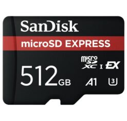 Sandisk SDSQXFN-512G-GN4NN microSD Express 512GB Speicherkarten UHS-I U3 Speicherkarte (512 GB GB
