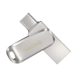 Sandisk Ultra Dual USB Flash Drive Luxe 64GB silber (186463) USB-Stick