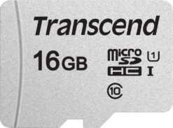 Transcend 300S microSDHC 16GB Speicherkarte (16 GB