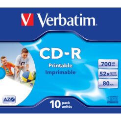 Verbatim CD-R 700 MB 52x 10er-Pack CD-Rohlinge