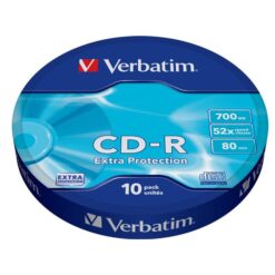 Verbatim CD-R 700MB 52X Extra Protection 10er-Pack CD-Rohlinge