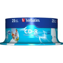 Verbatim CD-R 700MB 52X Printable 25er-Pack CD-Rohlinge