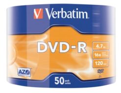 Verbatim DVD-R 4.7GB 16x 50er-Pack DVD-Rohlinge