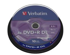 Verbatim DVD+R Double Layer Matt Silver 8.5 GB