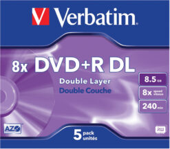 Verbatim DVD+R Double Layer Matt Silver 8.5 GB