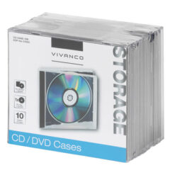 Vivanco CD/DVD/ Jewel Case
