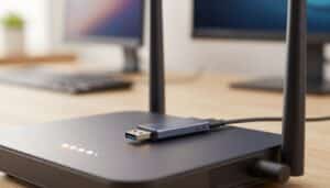 USB-Stick als Datenspeicher am Router