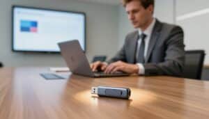 USB-Stick für Präsentationen im Beruf