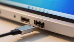 Wie erkennt Windows einen USB-Stick nach dem Einstecken?