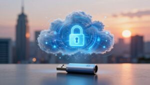 Wie sicher ist ein USB-Stick im Vergleich zur Cloud?