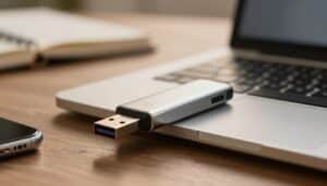 Wie werden Daten auf einem USB-Stick gespeichert?